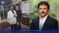 بوسه بیژن مرتضوی بر خاک وطن | ببینید