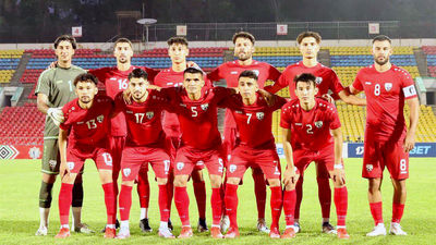 تیم ملی ایران برای افغانستان تمرین کرد