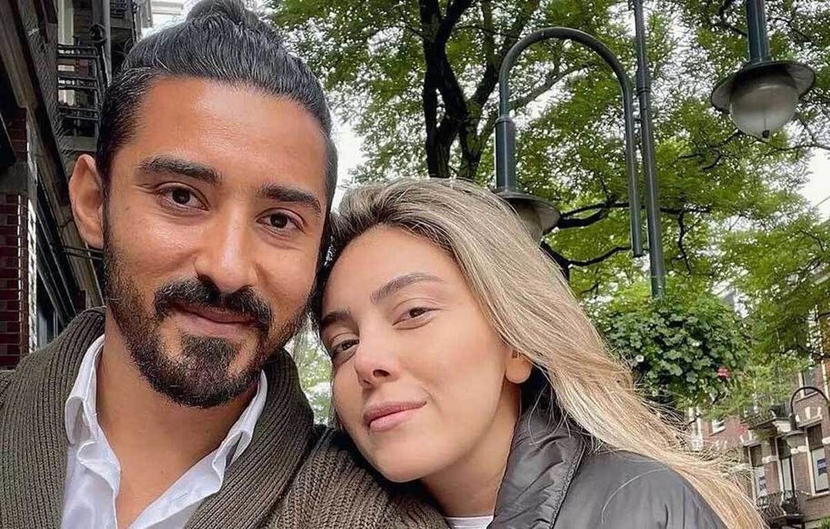 عکس جذاب از برفبازی رضا قوچاننژاد و خانوادهاش در تهران