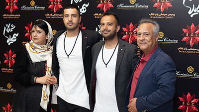 کری‌خوانی باران کوثری برای پرسپولیسی‌ها 