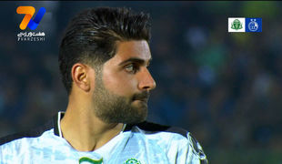 گل اول آلومینیوم به استقلال توسط رحمان جعفری