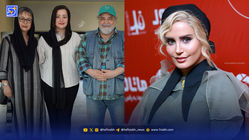 ویدیو دیده نشده از ذوق و هیجان النازشاکردوست از دیدن بازیگران