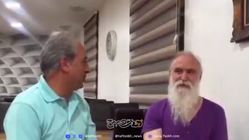 ببینید; واکنش جالب داوود آزاد و حسن نادرعلی (نقاش) به بمباران تهران