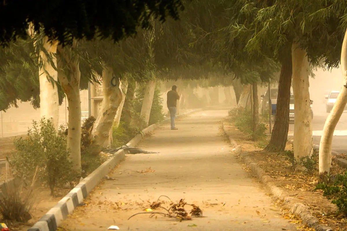 وزش باد شدید در غرب و جنوب غرب تهران