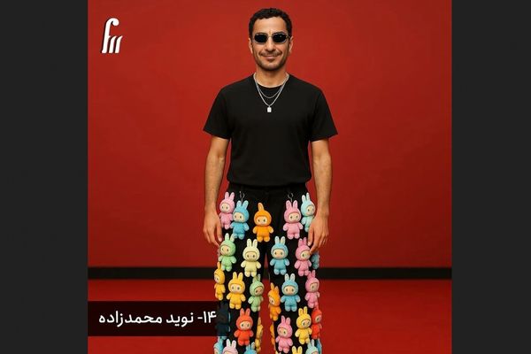 نگاهی به استایل های عجیب بازیگران با عروسک لبوبو / از نعیمه و نرگس محمدی تا هوتن شکیبا و صابر ابر و مهران مدیری و ... 