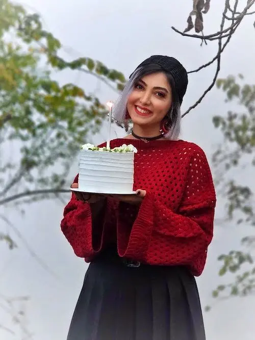 استایل تولدی زیبا کرمعلی