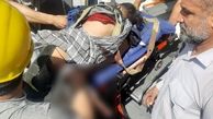 فرو رفتن میلگرد در بدن کارگر 25 ساله+ عکس دلخراش