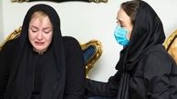 فیلم حضور هنرمندان در مراسم ترحیم برادر شهره سلطانی/ از نعیمه نظام دوست تا آشا محرابی