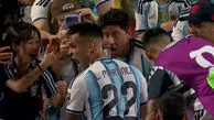 گل سوم آرژانتین به سوئیس توسط لائوتارو مارتینز