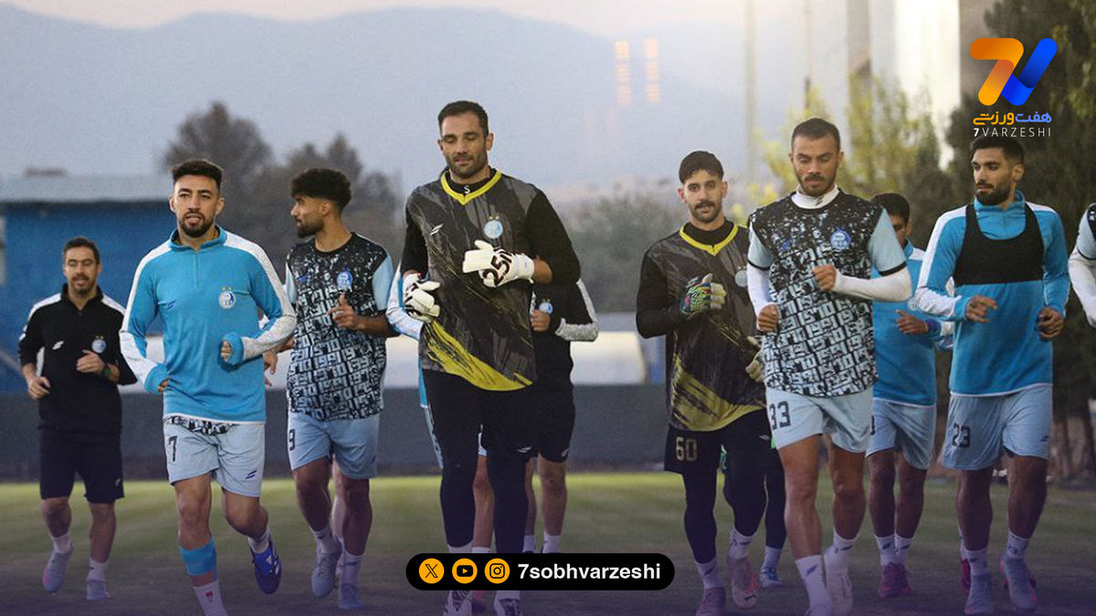 استقلال بدون ملی پوشان هم پرستاره تمرین کرد! +عکس