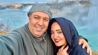 آواز باشکوه علی اوجی برای نرگس محمدی؛ عجب زن و شوهر جذابی!