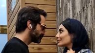 فیلم حرکات عجیب و منشوری رضا اخلاقی راد با صحرا اسدالهی در مراسم اکران «پاکول»