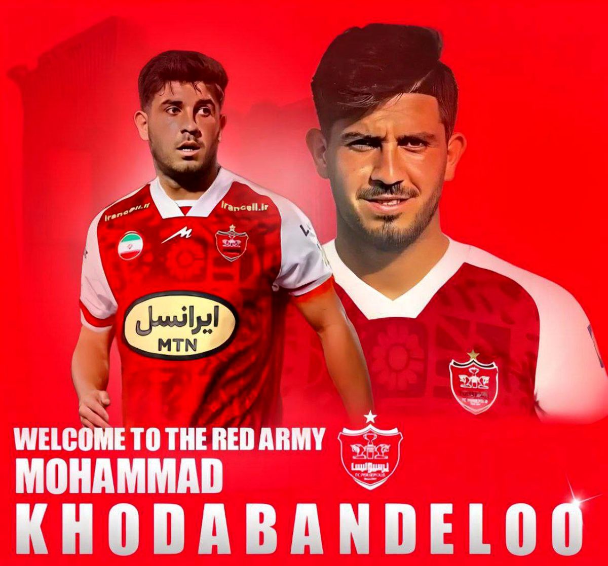 بمب پرسپولیس ترکید؛ خدابندهلو سرخپوش شد
