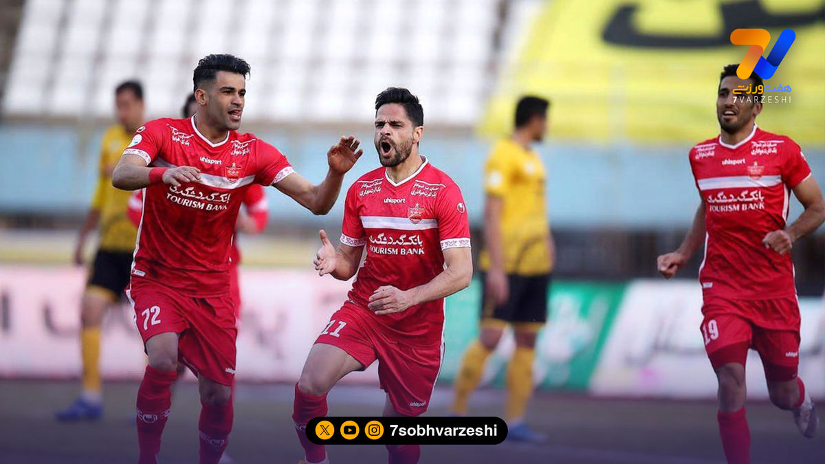 حسرت 1335 روزه پرسپولیس مقابل سپاهان در لیگ برتر