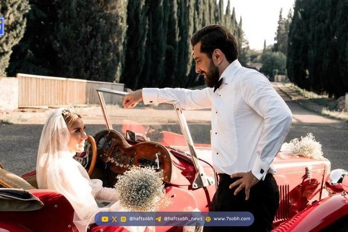 آلبوم عروسی مینا مختاری و بهرام رادان زوج جذاب سینما