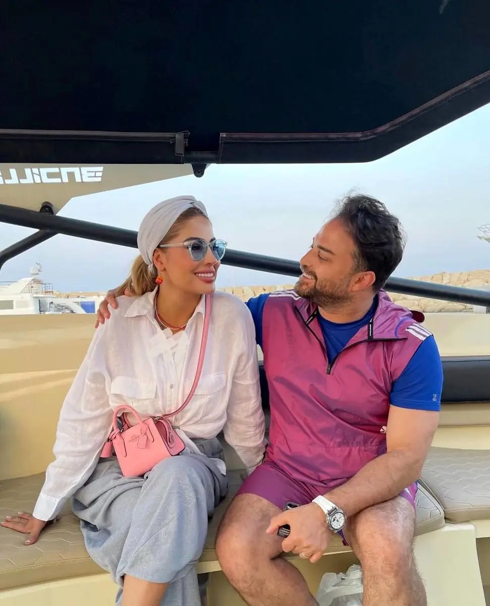 پریا پرتوی فرد و شوهر اول و دومش /بابک و حمید 