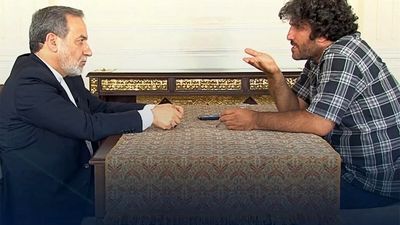 فیلم دعوا و کتک کاری وسط پخش زنده!     