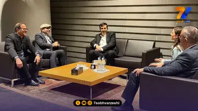 احمد دنیامالی وارد ایروان شد!