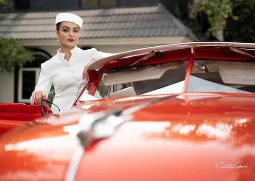 استایل سفید نیلوفر پارسا