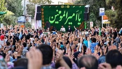 راهپیمایی کیلومتری عید غدیر در نقاط مختلف کشور