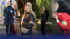 قاب امروز| فریاد ثنا، ‌‌مریم قجر پرسپولیسی، برازندگی آتنا و عکس خاص شهربانو و سلفی ماشینی صحرا