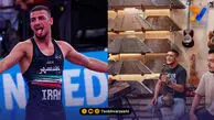 سینا خلیلی؛ تلفیق کشتی و موسیقی!
