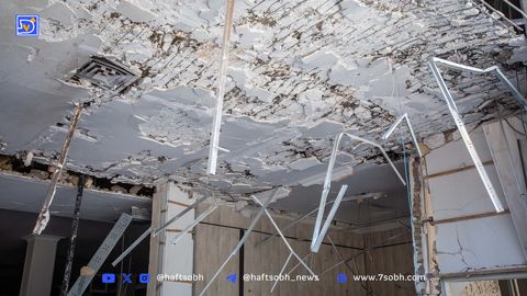 گزارش تصویری روزنامه هفت‌صبح از زندان اوین پس از حمله جنایتکارانه رژیم صهیونی