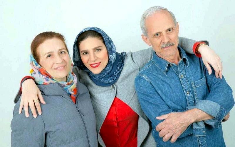 عکس پدر و مادر سحر دولتشاهی