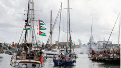 ماجرای «کاروان صمود» چیست؟/ اسرائیل تهدید کرد