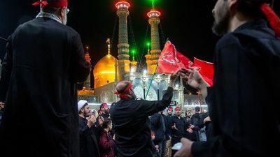 تجمع شبانه گرگانی‌ها در محکومیت حمله آمریکا (ویدئو)