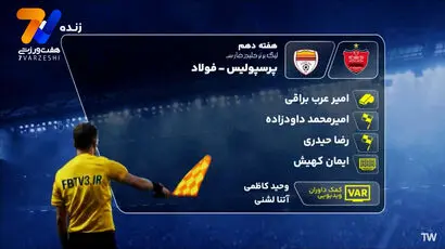 کارشناسی داوری پرسپولیس - فولاد