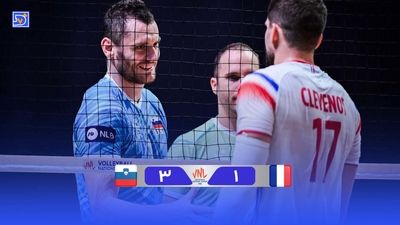 شاگردان غلامی به نیمه نهایی رسیدند | خلاصه والیبال ایران 3 - فنلاند 1