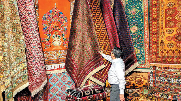 کاهش صادرات فرش از 1.2 میلیارد دلار به 40 میلیون دلار / کاهش صادرات فرش بسیار تأسف‌بار است