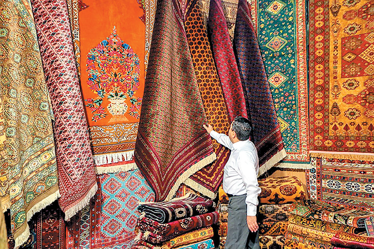 کاهش صادرات فرش از 1.2 میلیارد دلار به 40 میلیون دلار / کاهش صادرات فرش بسیار تأسف‌بار است