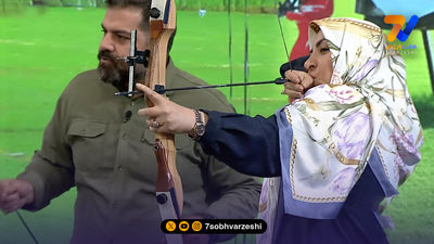 حمله فیروز کریمی به المیرا شریفی مقدم / ایشان به جای صحبت به آشپزی برسد! + فیلم