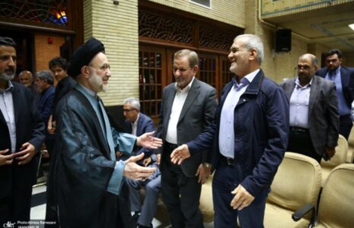 صداوسیما خبر و تصویر سیدمحمد خاتمی را پخش کرد + عکس