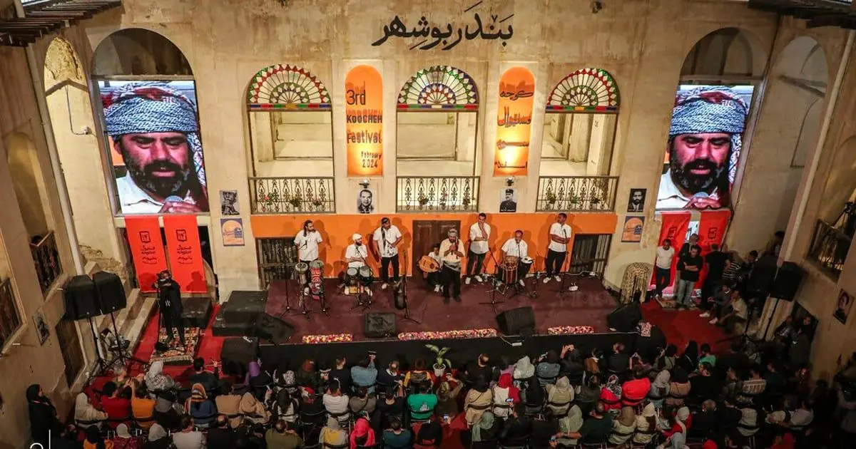 فستیوال کوچه در بوشهر؛ اجرای موسیقی روی کشتی و استقبال چشمگیر (ویدیو)