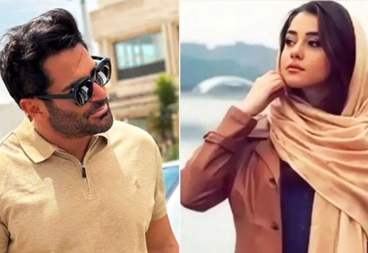 میز اولین سالگرد ازدواج محمدرضا گلزار و همسرش در برجهای لاکچری دبی