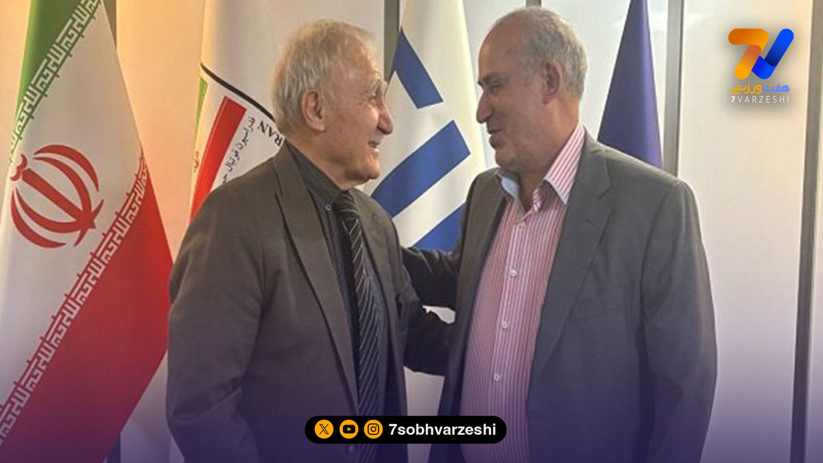 دیدار اسطوره پرسپولیس با مهدی تاج