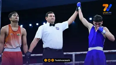 بوکسور ایرانی مدال نقره جهان را به گردن آویخت