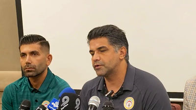 پیروز قربانی: امیدوارم مواردی که دست ما نیست مقابل پرسپولیس تاثیر نگذارد