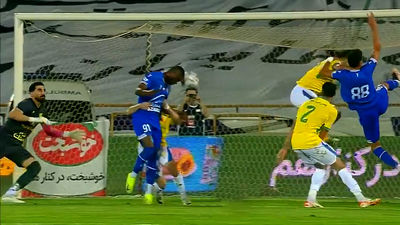 خلاصه بازی استقلال 2 - صنعت نفت آبادان 0 (نیمه نهایی جام حذفی)