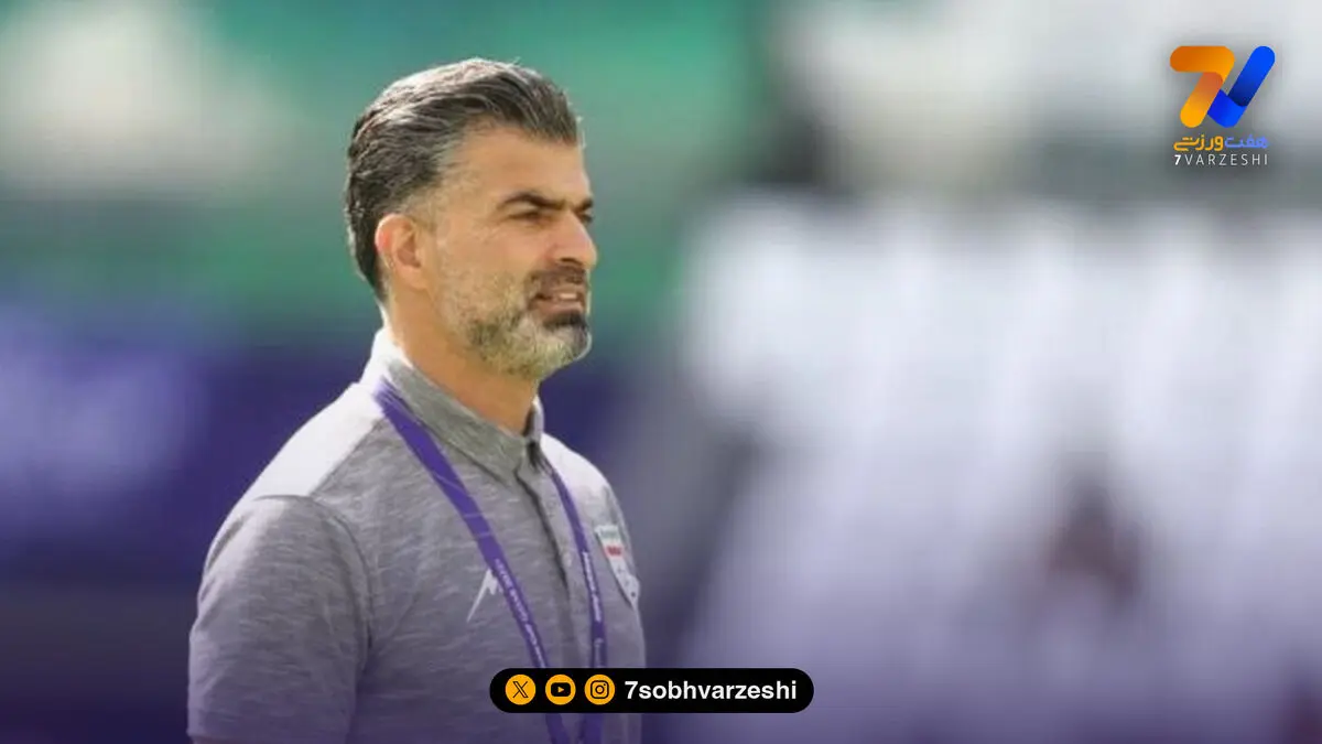 رحمان رضایی تماشاگر ویژه دیدار فولاد و نساجی