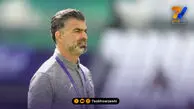رحمان رضایی تماشاگر ویژه دیدار فولاد و نساجی