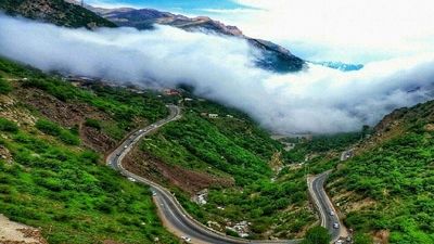 ویدئویی از وضعیت خطرناک امروز صبح جاده چالوس