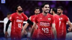 زمان بازی والیبال ایران - چک