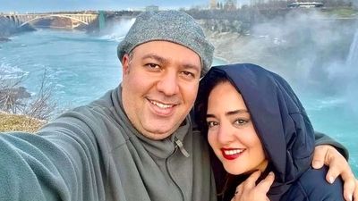 قاب جنجالی سام درخشانی و دخترش برکه + عکس 