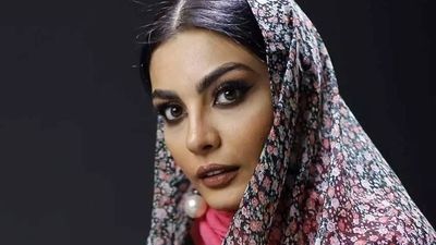 استایل شیک و مدلینگی صحرا اسداللهی در اکران یک فیلم 