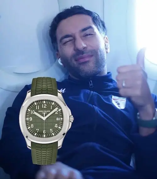 ساعت‌های بازیکنان تیم ملی ایران