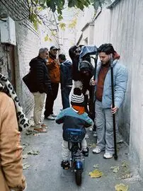 پشت صحنه سریال کلاغ